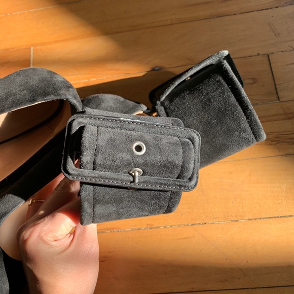 CELINE PHOEBE PHILO platform ankle cuff heels - Picture 9 of 9